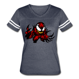 Character #90 Women’s Vintage Sport T-Shirt - vintage navy/white