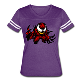 Character #90 Women’s Vintage Sport T-Shirt - vintage purple/white
