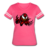 Character #90 Women’s Vintage Sport T-Shirt - vintage pink/white