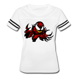 Character #90 Women’s Vintage Sport T-Shirt - white/black