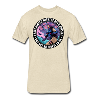 Character #91 Fitted Cotton/Poly T-Shirt by Next Level - heather cream