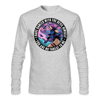 Character #91 Men's Long Sleeve T-Shirt by Next Level - heather gray