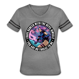 Character #91 Women’s Vintage Sport T-Shirt - heather gray/charcoal