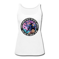 Character #91 Women’s Premium Tank Top - white