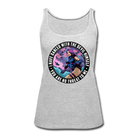 Character #91 Women’s Premium Tank Top - heather gray