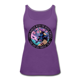 Character #91 Women’s Premium Tank Top - purple