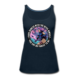 Character #91 Women’s Premium Tank Top - deep navy