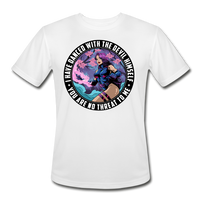 Character #91 Men’s Moisture Wicking Performance T-Shirt - white