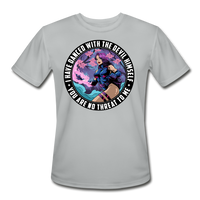 Character #91 Men’s Moisture Wicking Performance T-Shirt - silver