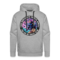 Character #91 Men’s Premium Hoodie - heather grey