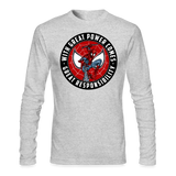 Character #92 Men's Long Sleeve T-Shirt by Next Level - heather gray