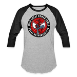 Character #92 Baseball T-Shirt - heather gray/black