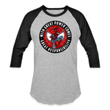 Character #92 Baseball T-Shirt - heather gray/black