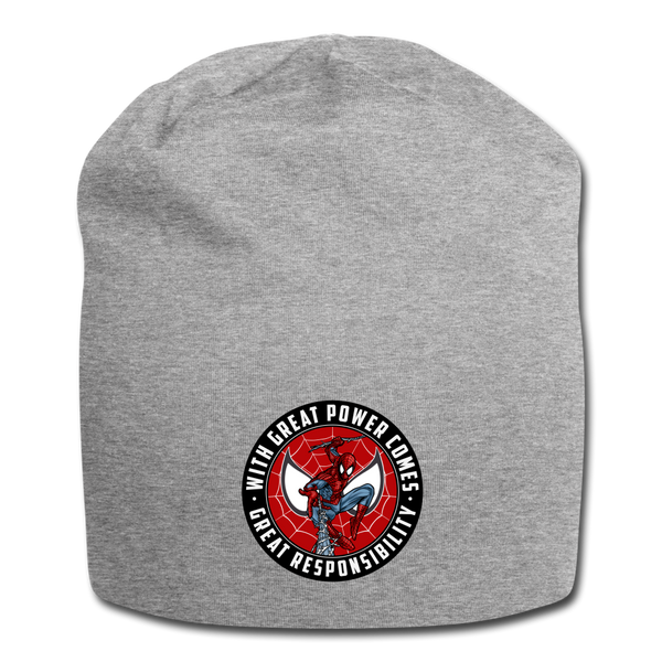 Character #92 Jersey Beanie - heather gray