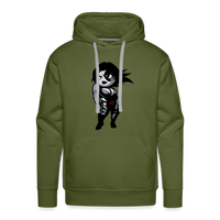 Character #93 Men’s Premium Hoodie - olive green