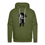 Character #93 Men’s Premium Hoodie - olive green