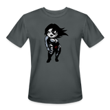Character #93 Men’s Moisture Wicking Performance T-Shirt - charcoal