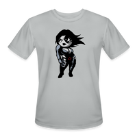 Character #93 Men’s Moisture Wicking Performance T-Shirt - silver