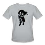 Character #93 Men’s Moisture Wicking Performance T-Shirt - silver