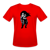 Character #93 Men’s Moisture Wicking Performance T-Shirt - red
