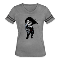 Character #93 Women’s Vintage Sport T-Shirt - heather gray/charcoal