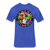 Character #94 Fitted Cotton/Poly T-Shirt by Next Level - heather royal