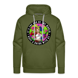 Character #94 Men’s Premium Hoodie - olive green