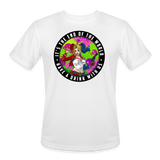 Character #94 Men’s Moisture Wicking Performance T-Shirt - white