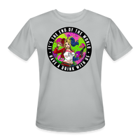 Character #94 Men’s Moisture Wicking Performance T-Shirt - silver