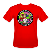Character #94 Men’s Moisture Wicking Performance T-Shirt - red