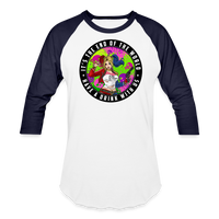 Character #94 Baseball T-Shirt - white/navy