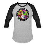 Character #94 Baseball T-Shirt - heather gray/black