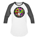 Character #94 Baseball T-Shirt - white/charcoal