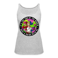Character #94 Women’s Premium Tank Top - heather gray