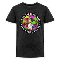 Character #94 Kids' Premium T-Shirt - charcoal grey