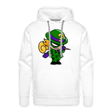 Character #95 Men’s Premium Hoodie - white