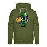Character #95 Men’s Premium Hoodie - olive green