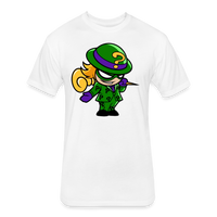 Character #95 Fitted Cotton/Poly T-Shirt by Next Level - white