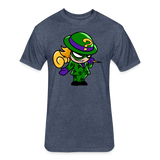 Character #95 Fitted Cotton/Poly T-Shirt by Next Level - heather navy