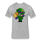 Character #95 Fitted Cotton/Poly T-Shirt by Next Level - heather gray