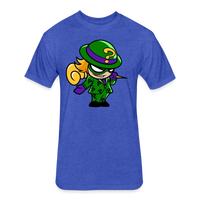 Character #95 Fitted Cotton/Poly T-Shirt by Next Level - heather royal