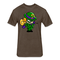 Character #95 Fitted Cotton/Poly T-Shirt by Next Level - heather espresso