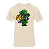 Character #95 Fitted Cotton/Poly T-Shirt by Next Level - heather cream