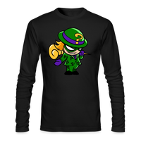 Character #95 Men's Long Sleeve T-Shirt by Next Level - black