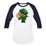 Character #95 Baseball T-Shirt - white/navy