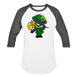 Character #95 Baseball T-Shirt - white/charcoal