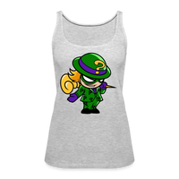 Character #95 Women’s Premium Tank Top - heather gray