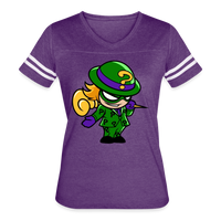 Character #95 Women’s Vintage Sport T-Shirt - vintage purple/white