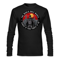 Character #96 Men's Long Sleeve T-Shirt by Next Level - black
