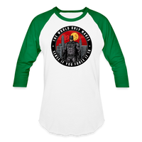 Character #96 Baseball T-Shirt - white/kelly green